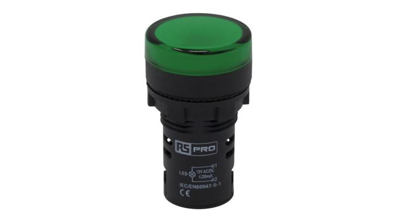Kontrolka, O 22mm, IP65, RS PRO-6833 Kontrolka, O 22mm, IP65, RS PRO-6833