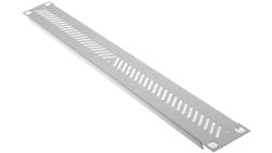 Panel przedni do szafy RACK, 1U, 100 x 60 x 100mm, kolor: Szary, RS PRO-73124