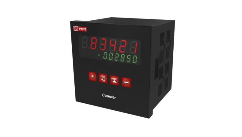 Licznik sekund LED 6-cyfrowy 24 V RS PRO-4404 Licznik sekund LED 6-cyfrowy 24 V RS PRO-4404