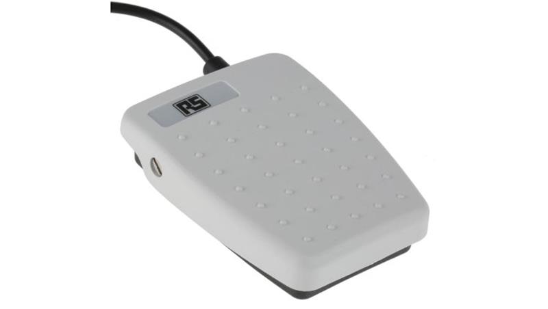 Przełącznik nożny IPX2 Uniwersalny Chwilowy Tworzywo termoplastyczne, SP-CO 1,75 A 24V 24V-18578