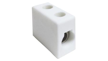 10mm2 Złącze wtykowe do druku Biały 1-żyłowe, Wkręcane, 450 V Śruba-64543