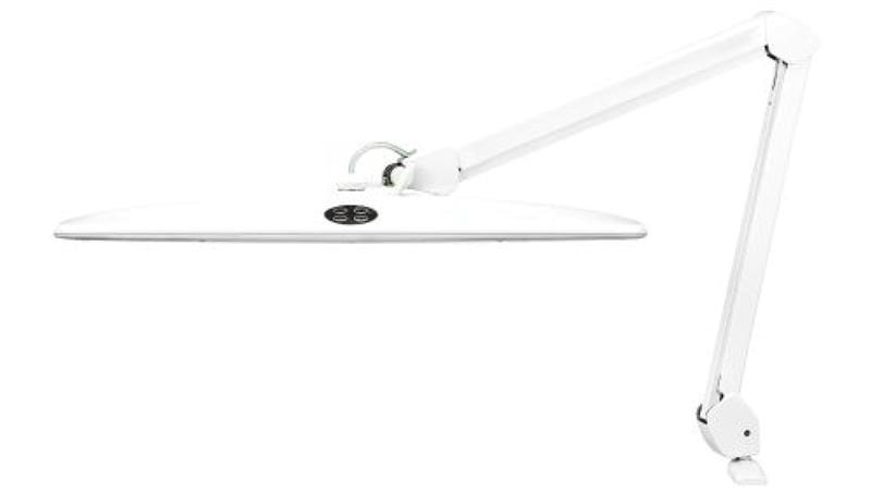 Lampa biurkowa 21 W 230 V, z regulowanym ramieniem, ze źródłem, RS PRO-60084