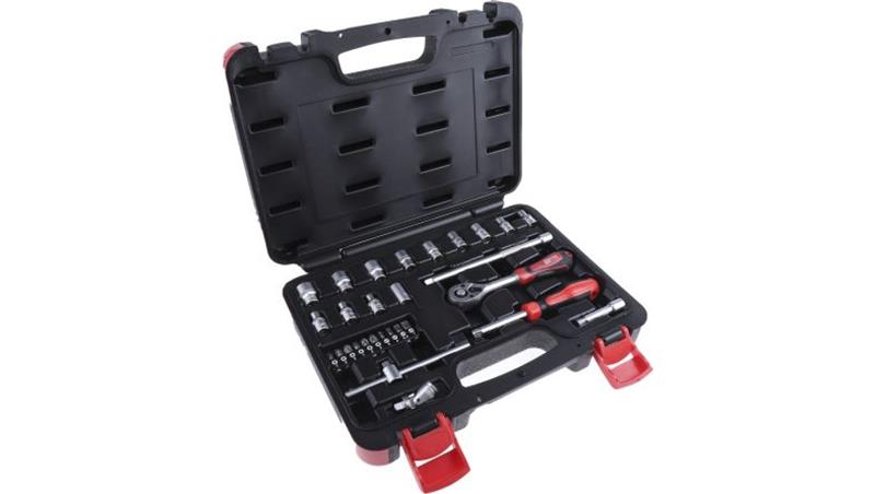 Zestaw nasadek 29 Piece 1/4 cala Kwadratowy Drive RS PRO-81266