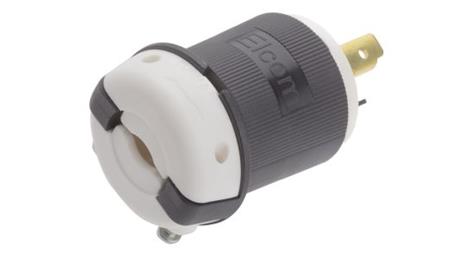 Wtyk sieciowy, 30A, 125 V AC, 2P+E NEMA L5 - 30P, RS PRO-10928