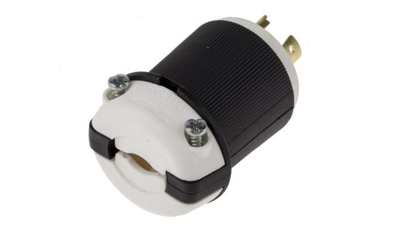 Wtyk sieciowy, 20A, 250 V AC, 2P+E NEMA L6 - 20P, RS PRO-10925