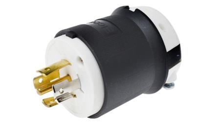 Wtyk sieciowy, 20A, 120/208 V, 3P+E NEMA L21 - 20P, RS PRO-10917