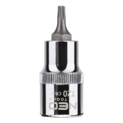 Końcówka Torx na nasadce 1/2", T25 x 55 mm
