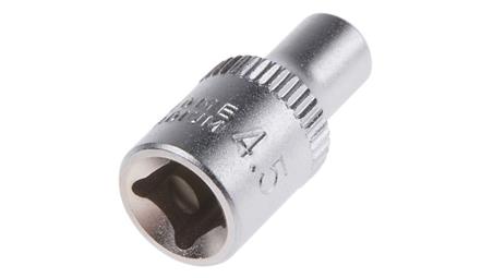 Nasadka sześciokątna z gniazdem 1/4 cala 4.5mm RS PRO-81232