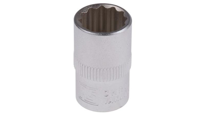 Nasadka dwunastokątna z gniazdem 3/8 cala 12mm RS PRO-81239 Nasadka dwunastokątna z gniazdem 3/8 cala 12mm RS PRO-81239