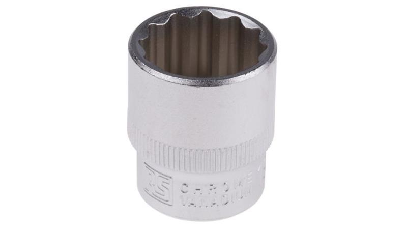 Nasadka dwunastokątna z gniazdem 3/8 cala 19mm RS PRO-81226 Nasadka dwunastokątna z gniazdem 3/8 cala 19mm RS PRO-81226