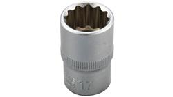 Nasadka dwunastokątna z gniazdem 1/2 cala 17mm RS PRO-81231