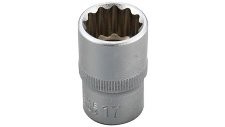 Nasadka dwunastokątna z gniazdem 1/2 cala 17mm RS PRO-81231
