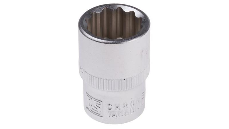 Nasadka dwunastokątna z gniazdem 1/2 cala 18mm RS PRO-81329 Nasadka dwunastokątna z gniazdem 1/2 cala 18mm RS PRO-81329