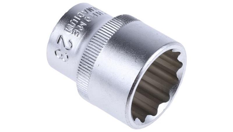 Nasadka dwunastokątna z gniazdem 1/2 cala 23mm RS PRO-81255