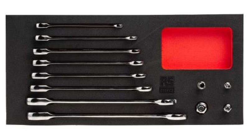Zestaw narzędzi nastawnych 12 szt. Stal, RS PRO-81313