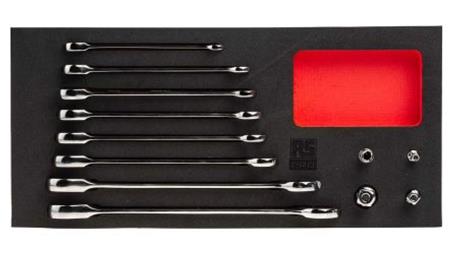 Zestaw narzędzi nastawnych 12 szt. Stal, RS PRO-81313