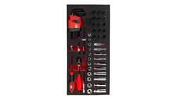 Zestaw nasadek 52 Piece 1/4 cala Kwadratowy Drive RS PRO-81326