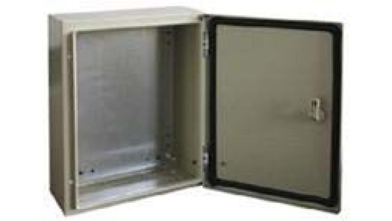 Szafka ścienna rozdzielcza RAL 7032, materiał: Stal, IP66, 600 x 700 x 200mm, RS PRO-71763