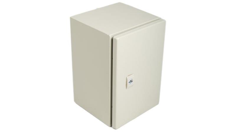 Szafka ścienna rozdzielcza RAL 7032, materiał: Stal, IP66, 200 x 300 x 200mm, RS PRO-71788