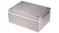 Puszka elektroinstalacyjna, 300 x 200 x 120mm, IP66, kolor Niemalowany, materiał Stal nierdzewna, 0-wejściowa, RS PRO-27623