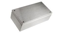 Puszka elektroinstalacyjna, 400 x 200 x 120mm, IP66, kolor Niemalowany, materiał Stal nierdzewna, 0-wejściowa, RS PRO-27647