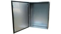 Szafka ścienna rozdzielcza, materiał: Stal nierdzewna typu 304, IP66, 800 x 1000 x 300mm, RS PRO-70931
