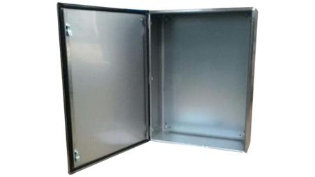 Szafka ścienna rozdzielcza, materiał: Stal nierdzewna typu 304, IP66, 800 x 1000 x 300mm, RS PRO-70931