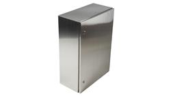 Szafka ścienna rozdzielcza, materiał: Stal nierdzewna typu 304, IP66, 500 x 700 x 250mm, RS PRO-71669