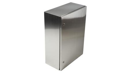Szafka ścienna rozdzielcza, materiał: Stal nierdzewna typu 304, IP66, 500 x 700 x 250mm, RS PRO-71669