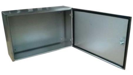 Szafka ścienna rozdzielcza, materiał: Stal nierdzewna typu 304, IP66, 480 x 360 x 150mm, RS PRO-70930