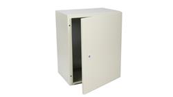 Szafka ścienna rozdzielcza RAL 7032, materiał: Stal, IP66, 400 x 500 x 300mm, RS PRO-71935
