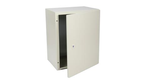 Szafka ścienna rozdzielcza RAL 7032, materiał: Stal, IP66, 400 x 500 x 300mm, RS PRO-71935