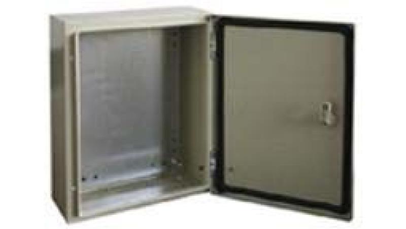 Szafka ścienna rozdzielcza RAL 7032, materiał: Stal, IP66, 800 x 800 x 300mm, RS PRO-70936 Szafka ścienna rozdzielcza RAL 7032, materiał: Stal, IP66, 800 x 800 x 300mm, RS PRO-70936