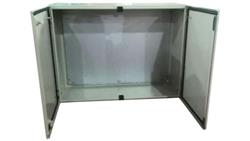 Szafka ścienna rozdzielcza RAL 7032, materiał: Stal, IP66, 1000 x 1000 x 300mm, RS PRO-71940