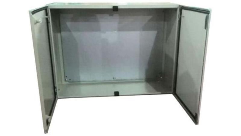Szafka ścienna rozdzielcza RAL 7032, materiał: Stal, IP66, 1000 x 1000 x 300mm, RS PRO-71940