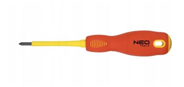 Wkrętak krzyżowy 1000V, PH1 x 80 mm, SvCm