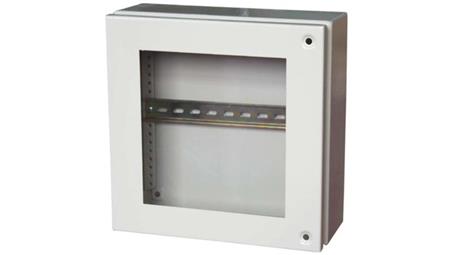Puszka elektroinstalacyjna, 200 x 200 x 120mm, IP65, kolor Szary, materiał Stal, 0-wejściowa, RS PRO-27639