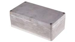 Obudowa Srebrny IP66 Neopren, 220 x 120 x 81mm, RS PRO-71814