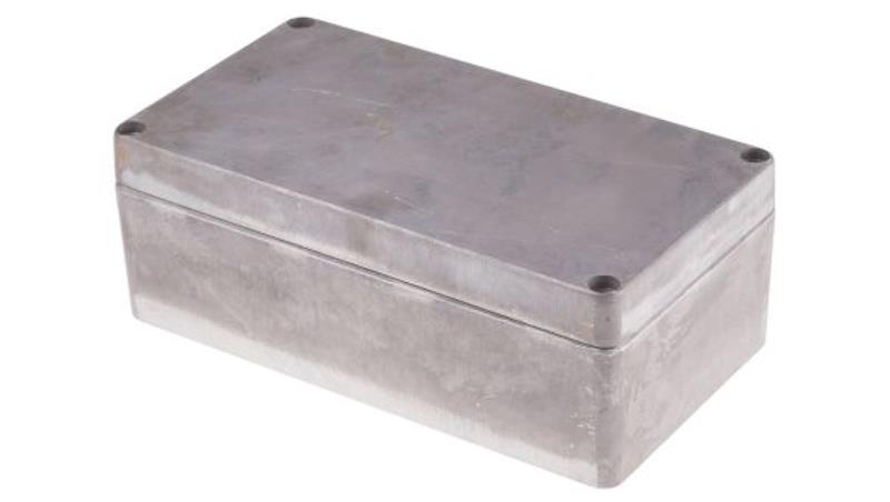 Obudowa Srebrny IP66 Neopren, 220 x 120 x 81mm, RS PRO-71814