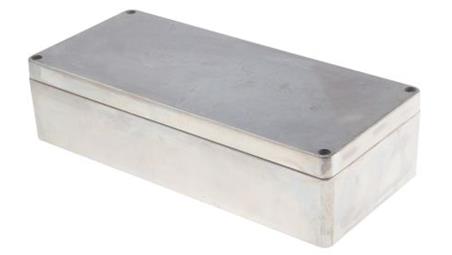 Obudowa Srebrny IP66 Neopren, 360 x 160 x 90mm, RS PRO-71928