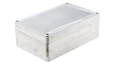 Obudowa Srebrny IP66 Neopren, 280 x 180 x 100mm, RS PRO-71873