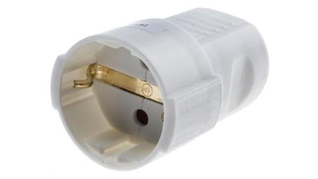 Gniazdo sieciowe, 16A, 250 V, 2P+E Typ F, niemieckie Schuko, RS PRO-10920