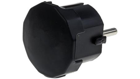 Wtyk sieciowy, 16A, 250 V, 2P+E Typ F, niemieckie Schuko, RS PRO-10915