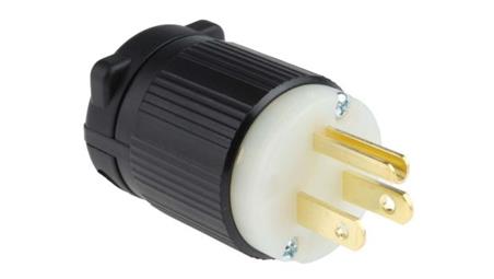 Wtyk sieciowy, 15A, 125 V AC, 2P+E NEMA 5 - 15P, RS PRO-10921