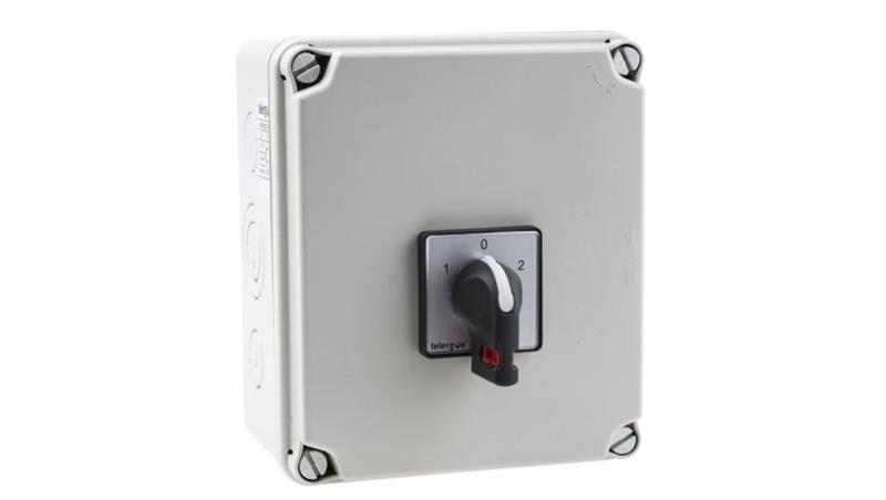 Przełącznik przełączający 2-biegunowy 40 A 18,5 kW IP65-13907 Przełącznik przełączający 2-biegunowy 40 A 18,5 kW IP65-13907
