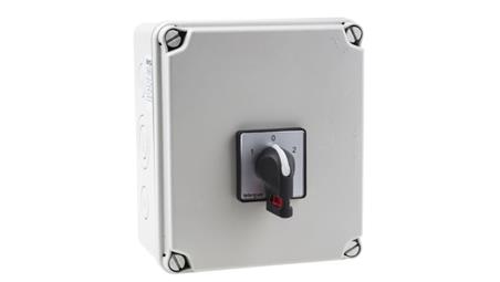 Przełącznik przełączający 2-biegunowy 40 A 18,5 kW IP65-13907