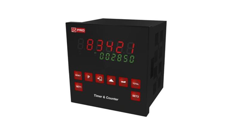 Licznik sekund LED 6-cyfrowy 24 V AC/DC RS PRO-4429