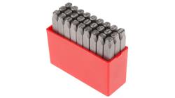 Zestaw wybijaków liter, H 5mm, 27-szt., (Od A do Z), RS PRO-81532