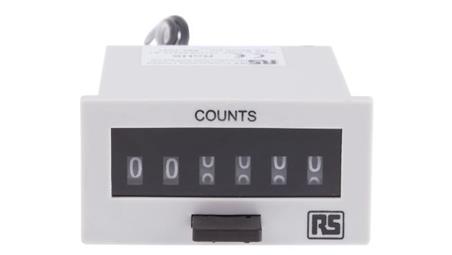 Licznik impulsów Cyfrowe 6-cyfrowy 12 V DC RS PRO-4402