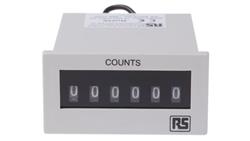 Licznik impulsów Cyfrowe 6-cyfrowy 24 V DC RS PRO-4409